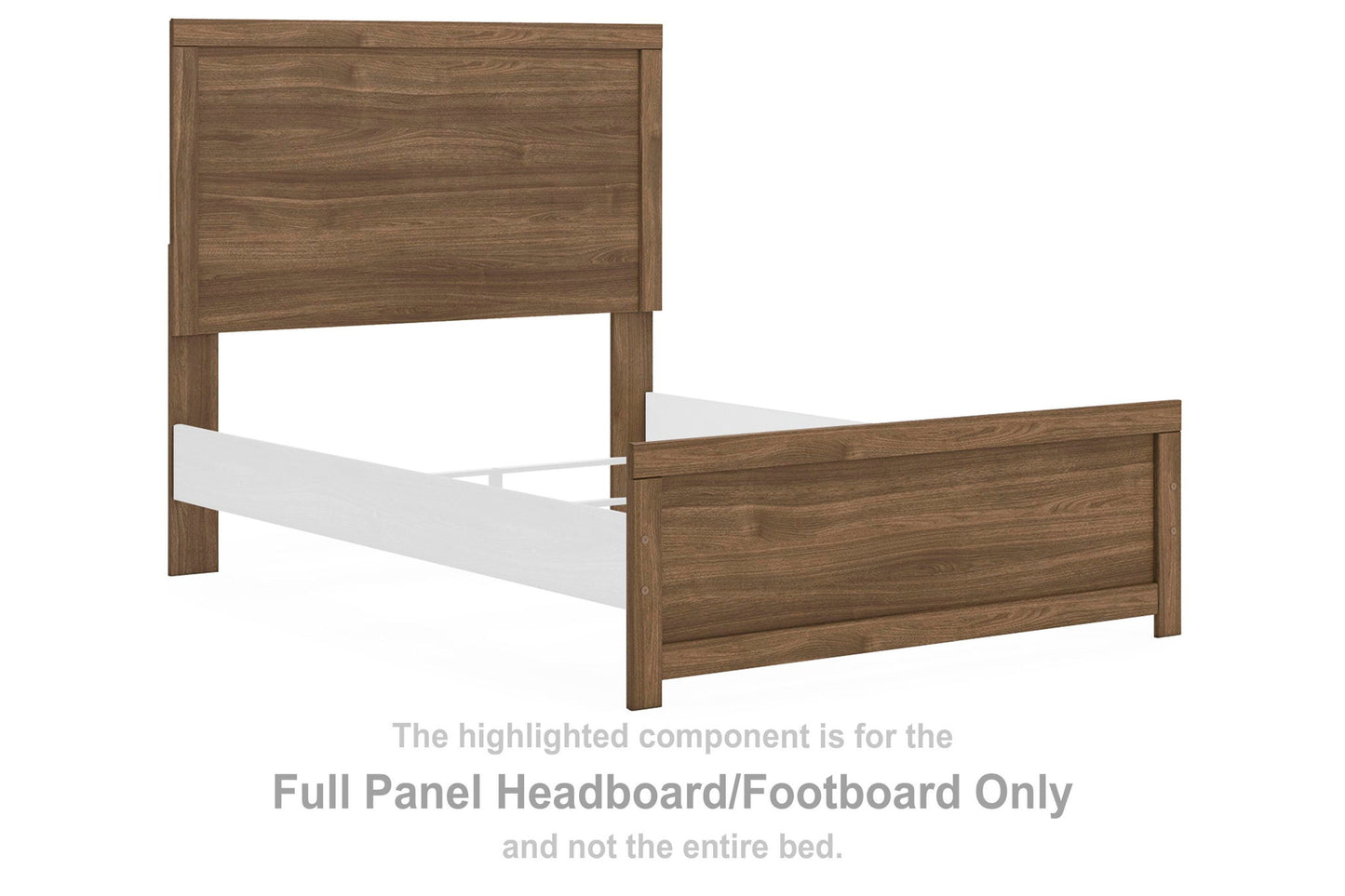 Broachmyn - Full Panel Headboard/Footboard - Auburn