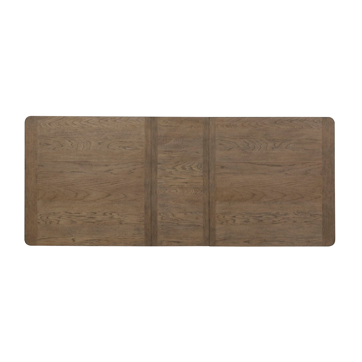 Farmhouse Reimagined - Trestle Table - Antique White / Chestnut Tops
