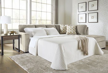 Bridgepoint - LAF Full Sofa Sleeper - Stone