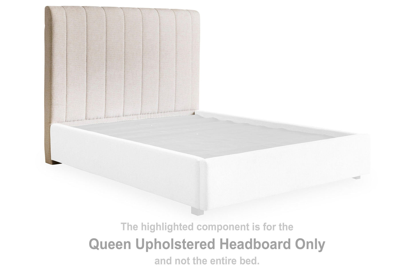 Brizmore - Queen Upholstered Headboard - Beige
