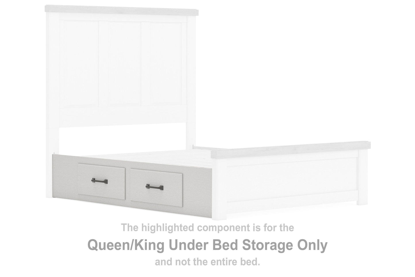 Savonport - Queen/King Under Bed Storage - White