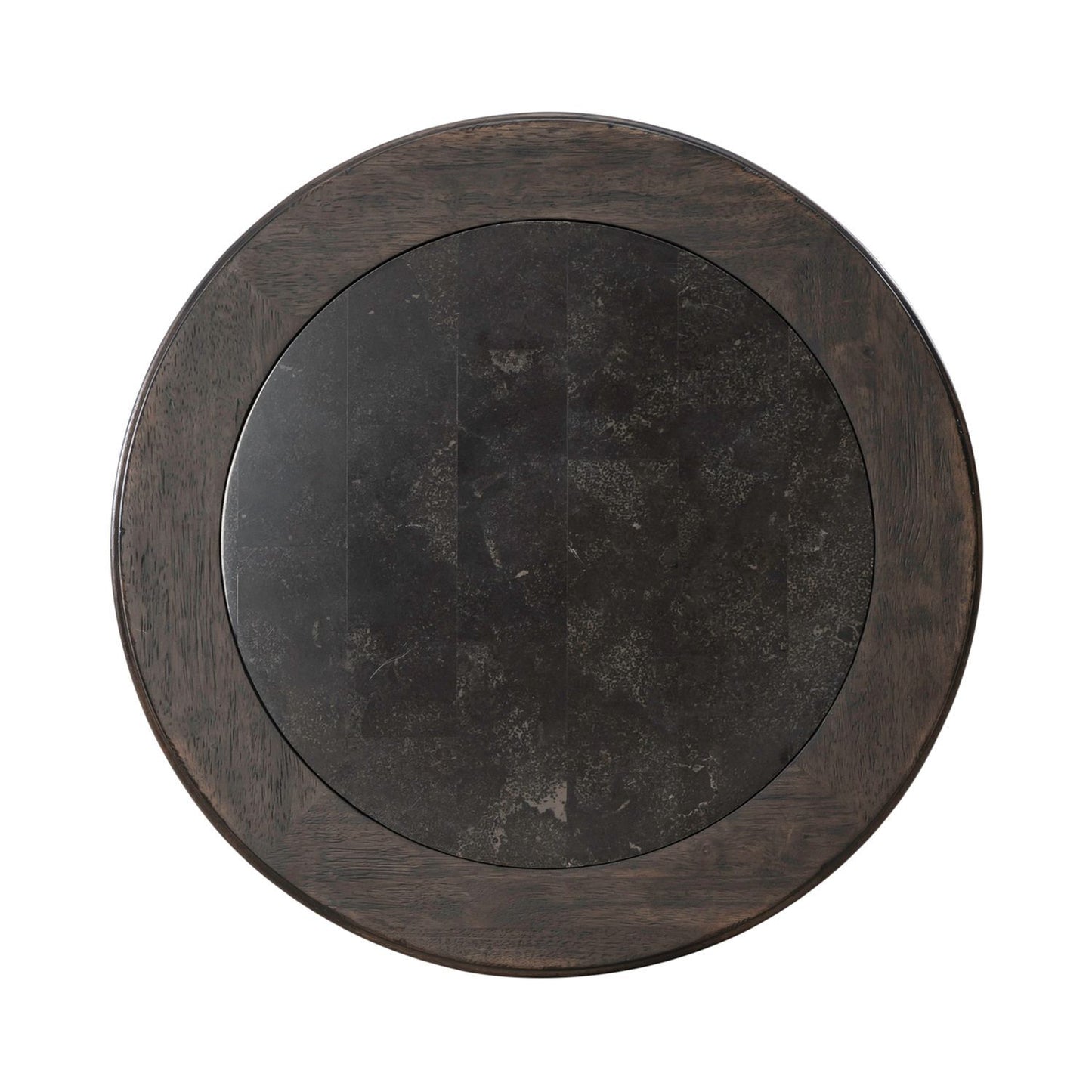Paradise Valley - Round Chairside Table - Saddle Brown