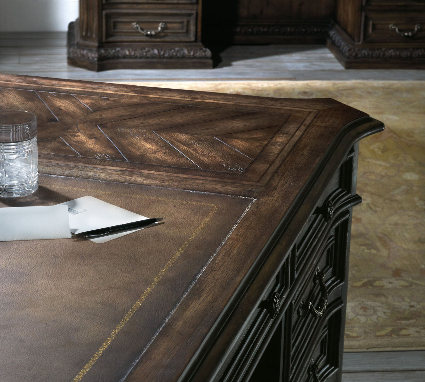 Rhapsody - Executive Desk - Dark Brown