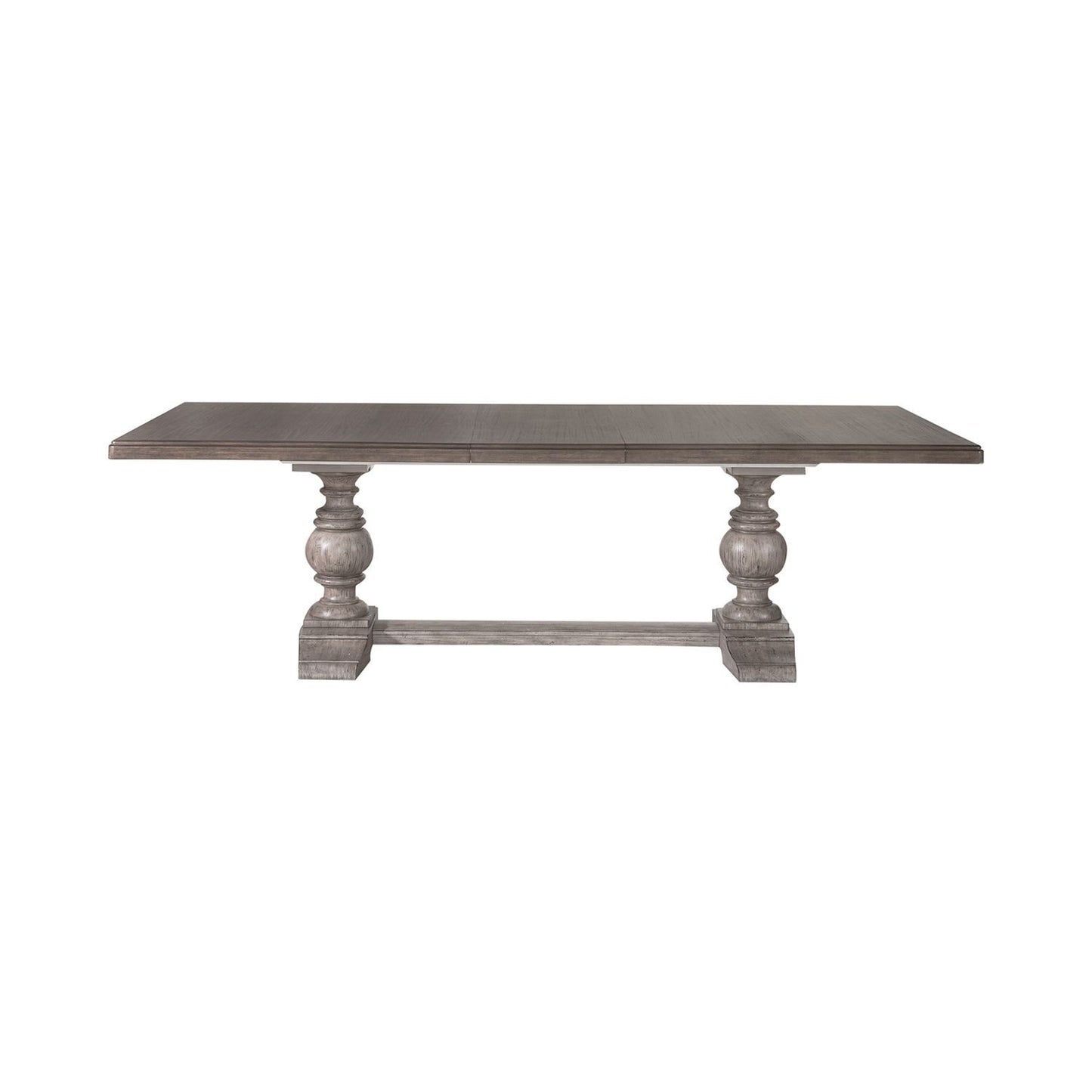 River Place - Trestle Table - Riverstone Gray & Tobacco