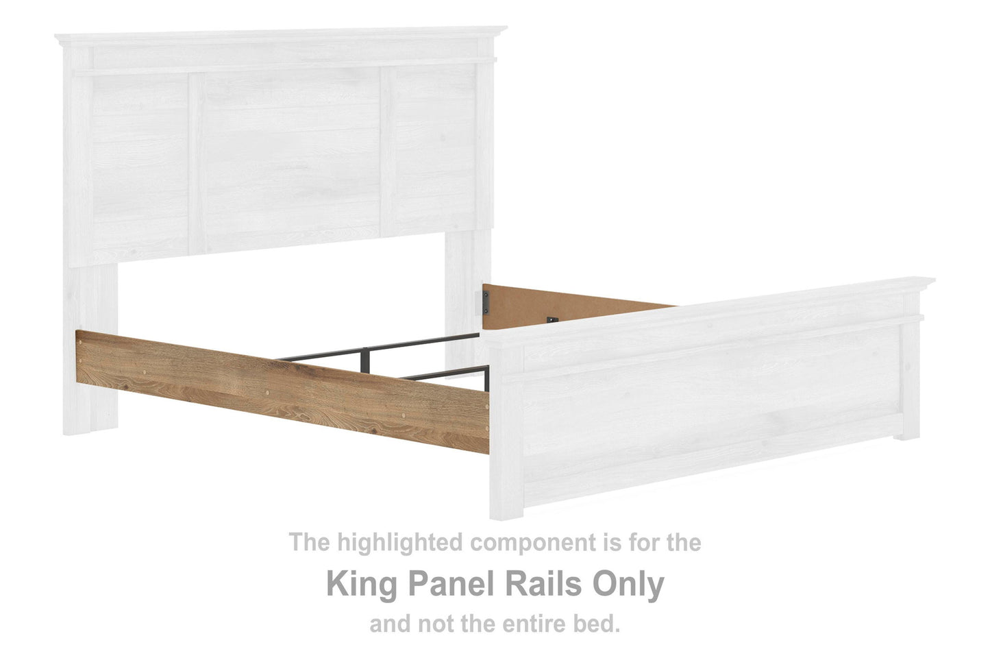 Makidern - King Panel Rails - Tan