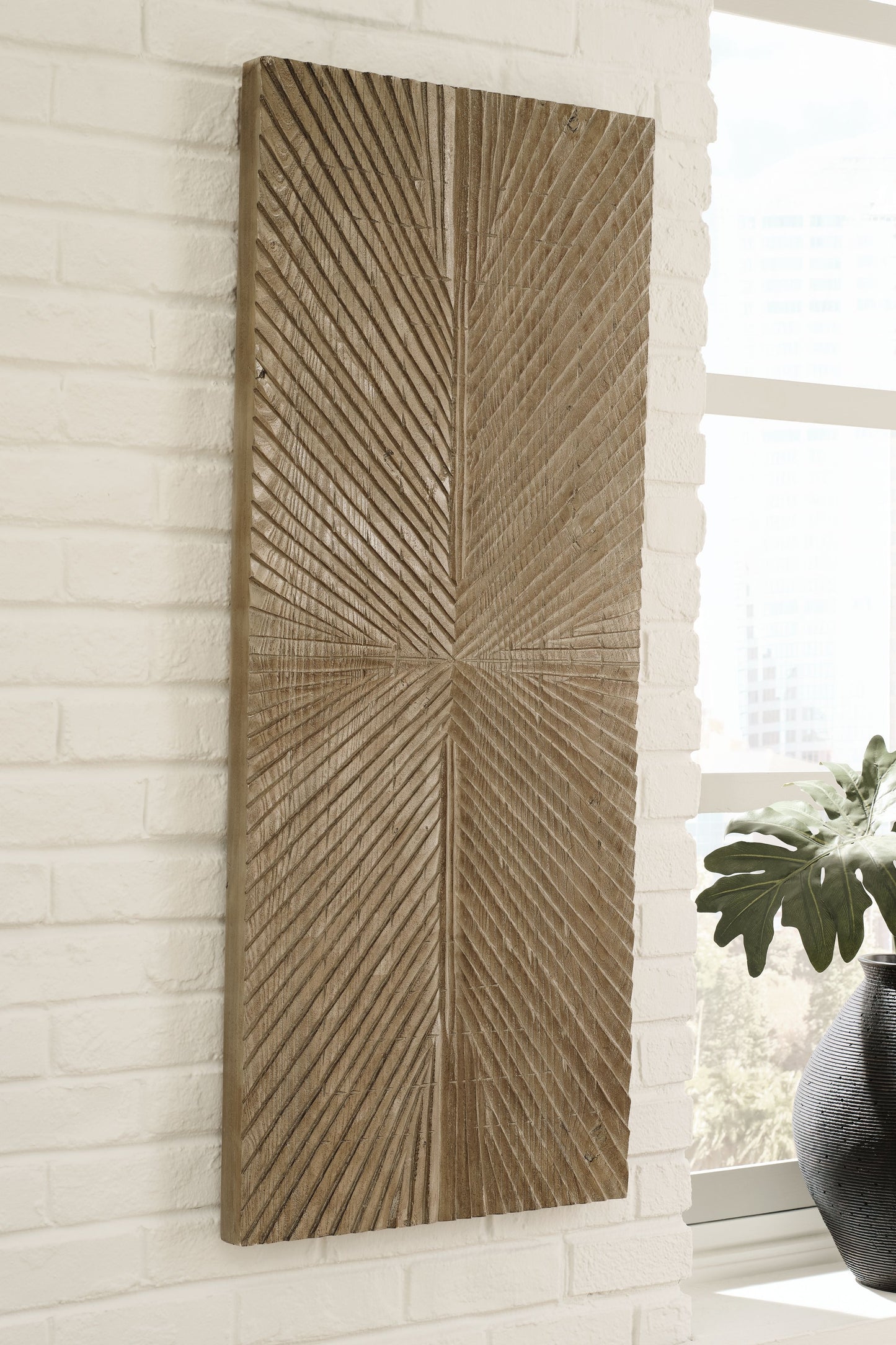 Lenora - Wall Decor - Distressed Brown