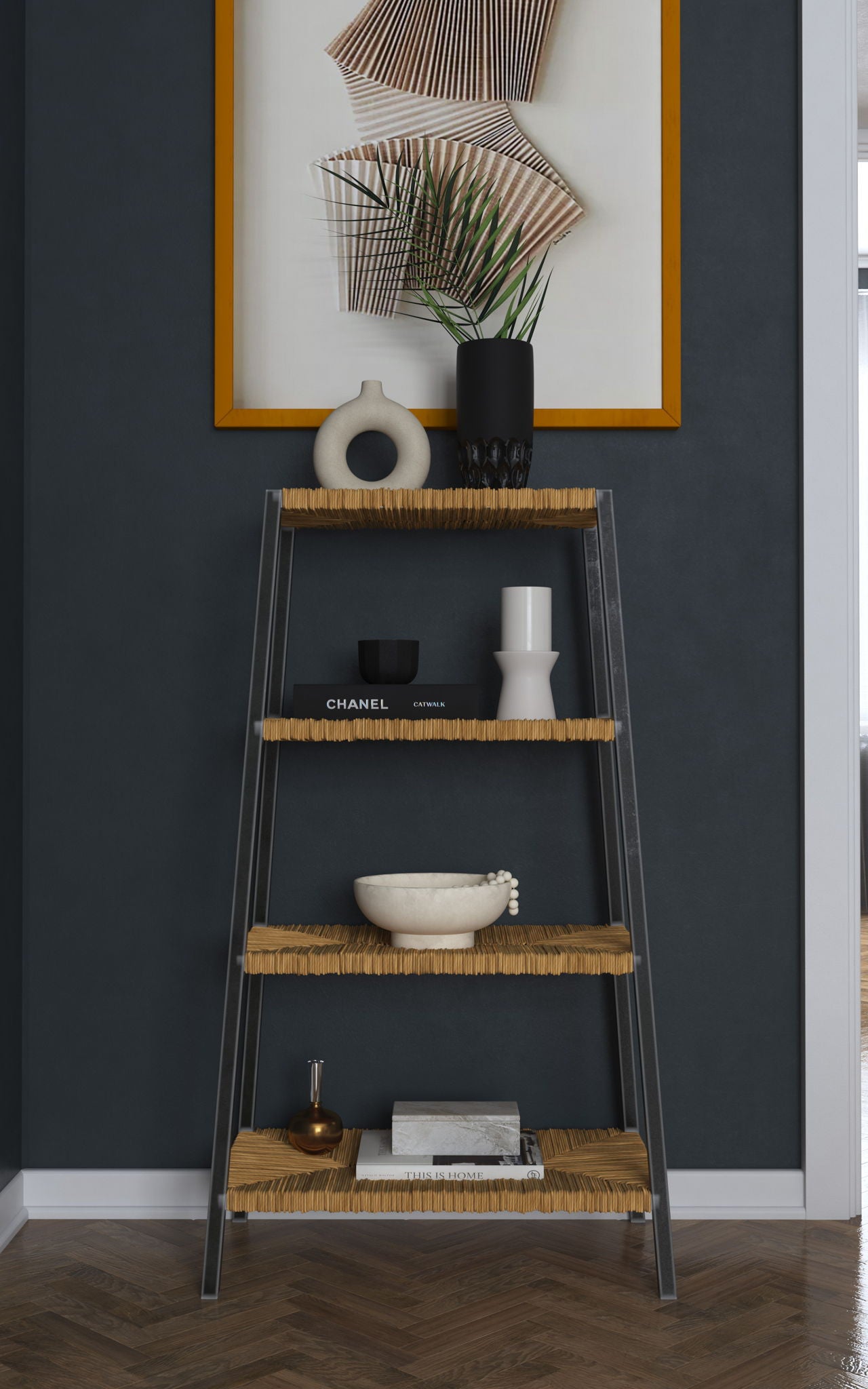 Commerce And Market - Bookcase - Light Brown