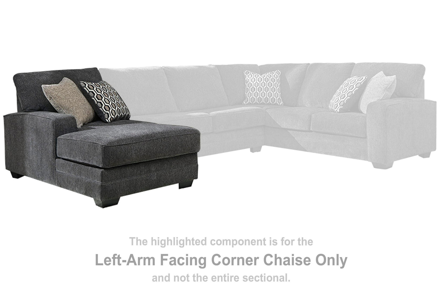 Tracling - LAF Corner Chaise - Slate
