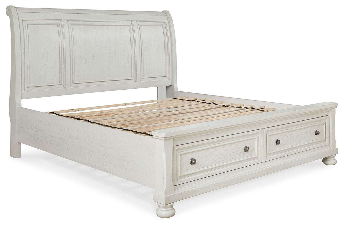 Robbinsdale - Queen Sleigh Headboard - Antique White