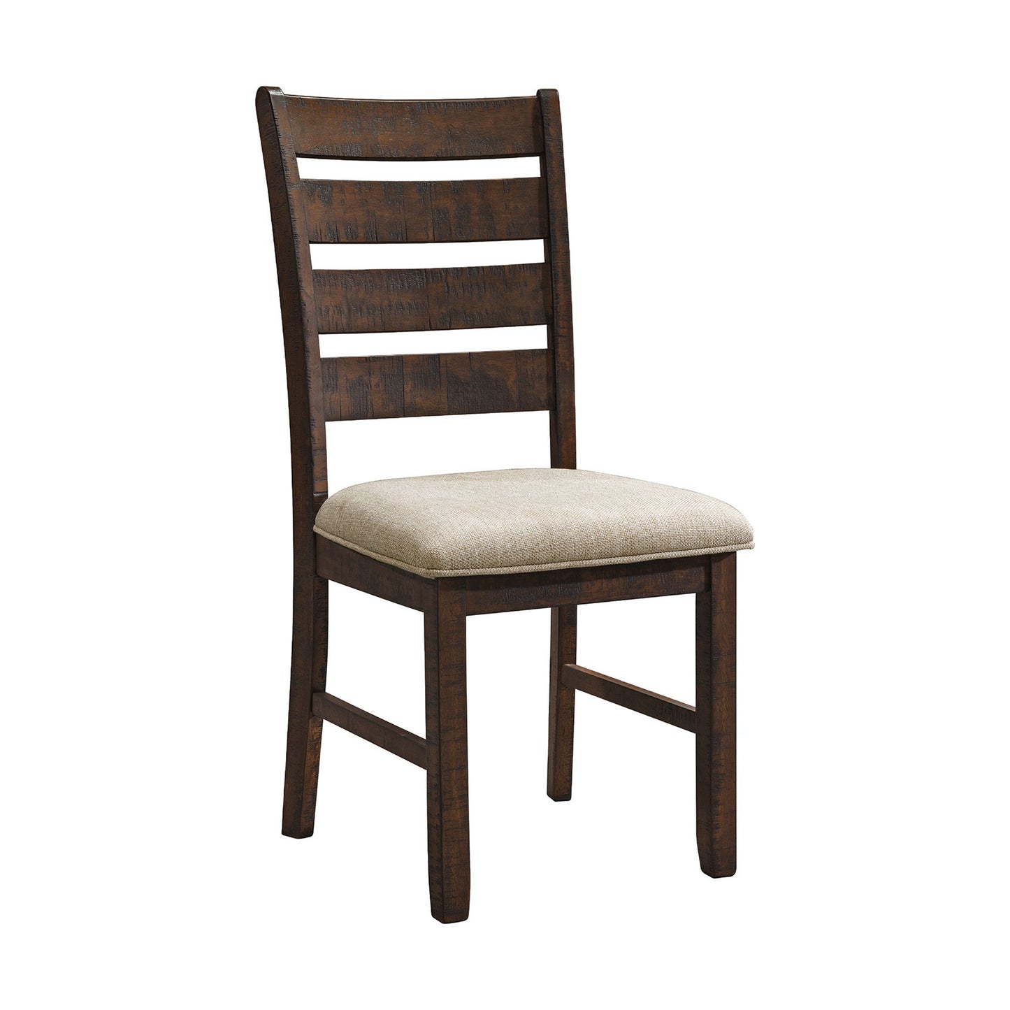 Jax - Ladder Back Side Chair (Set of 2) - Smokey Walnut
