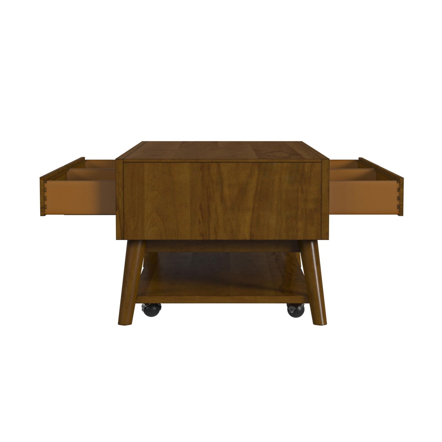 Santa Barbara - 3 Piece Occasional Table Set (Coffee Table & Two End Tables) - Walnut