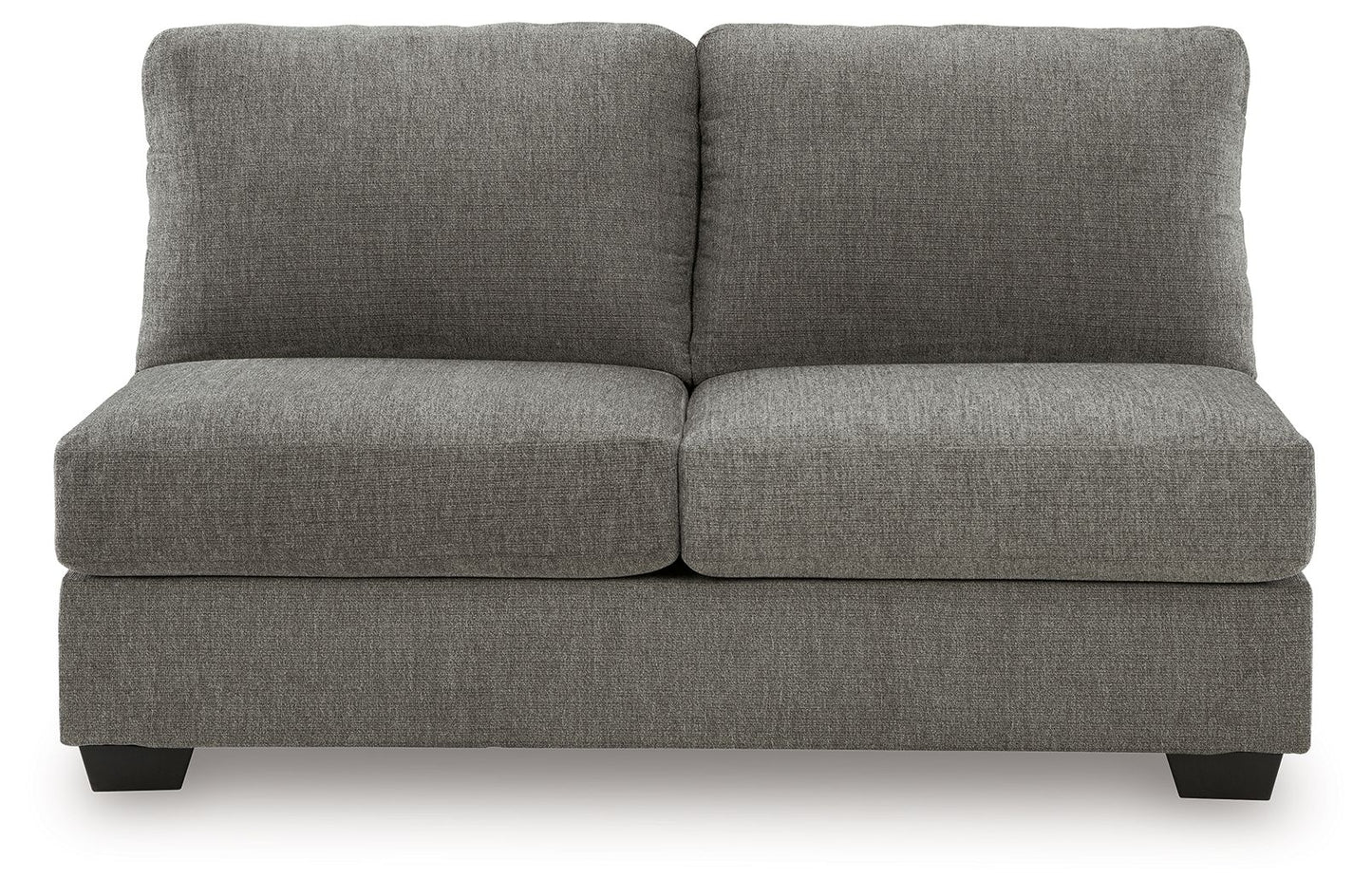 Clarington - Armless Loveseat - Greystone