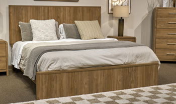 Gramburg - King Panel Rails - Warm Natural Brown