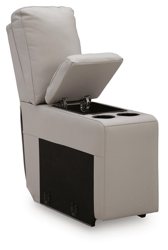 Gravier - Console With Storage - Gray