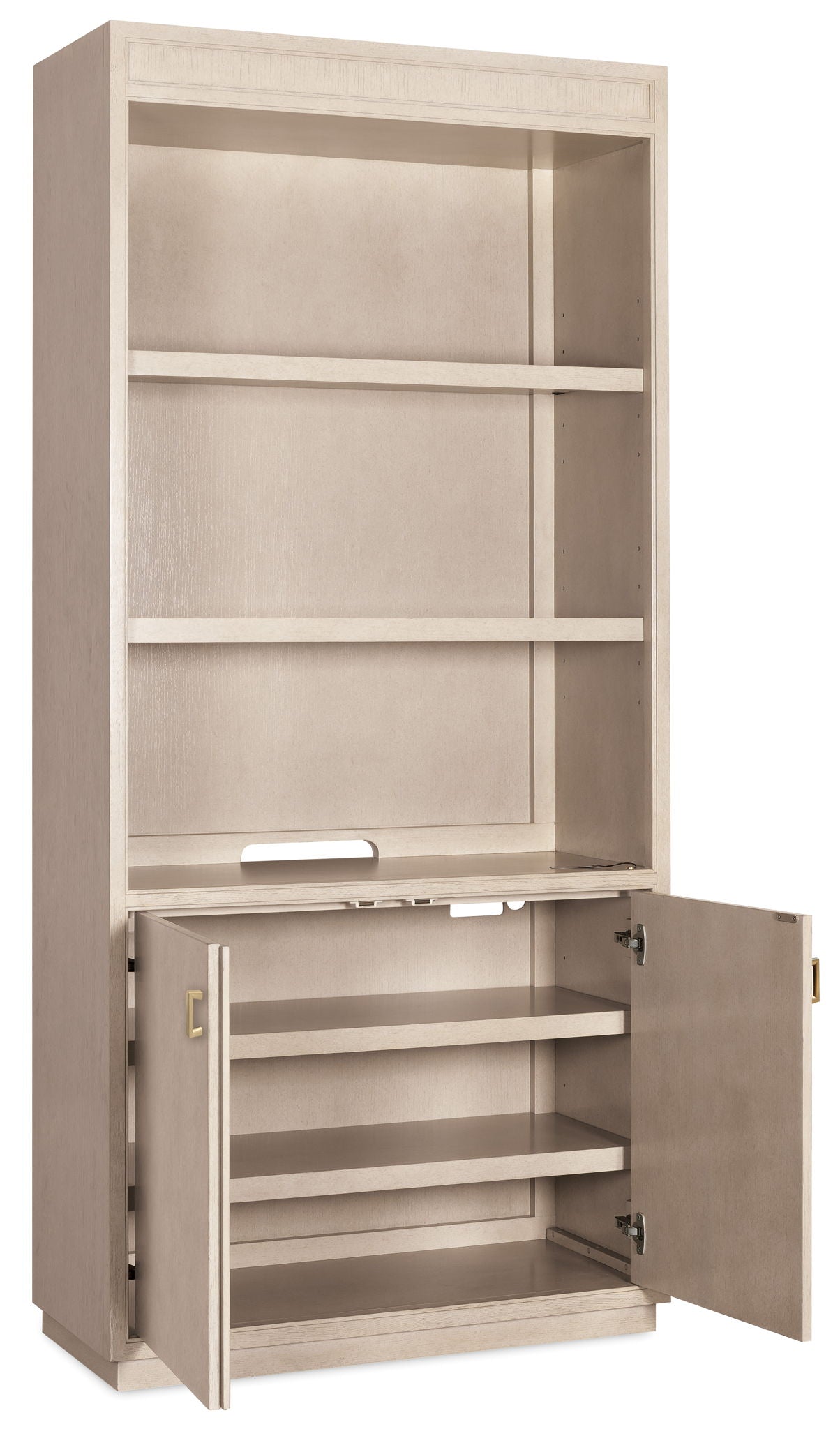 Home Office - Bookcase - Polished Limestone