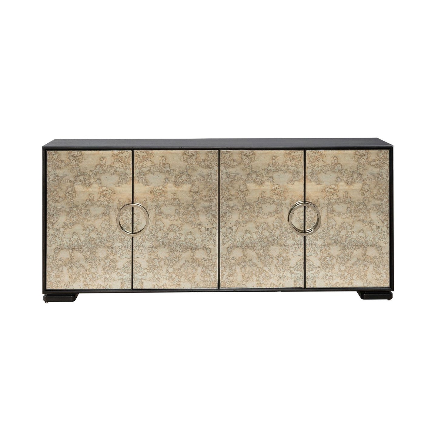 Barlowe - 4 Door Accent Cabinet - Cappuccino
