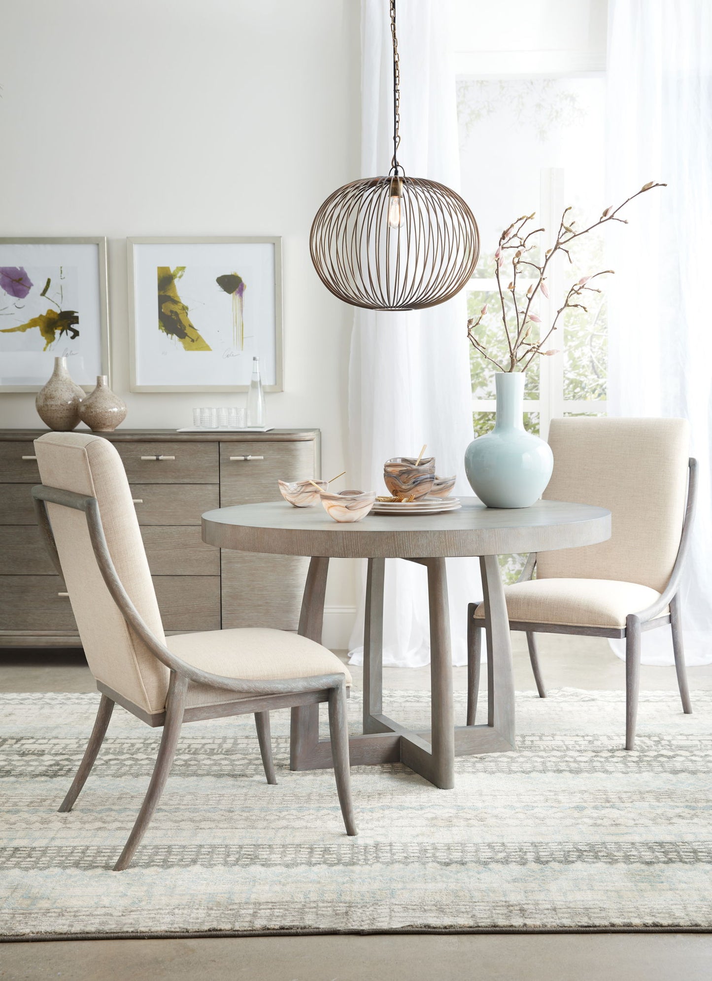 Affinity - Slope Side Chair - Beige