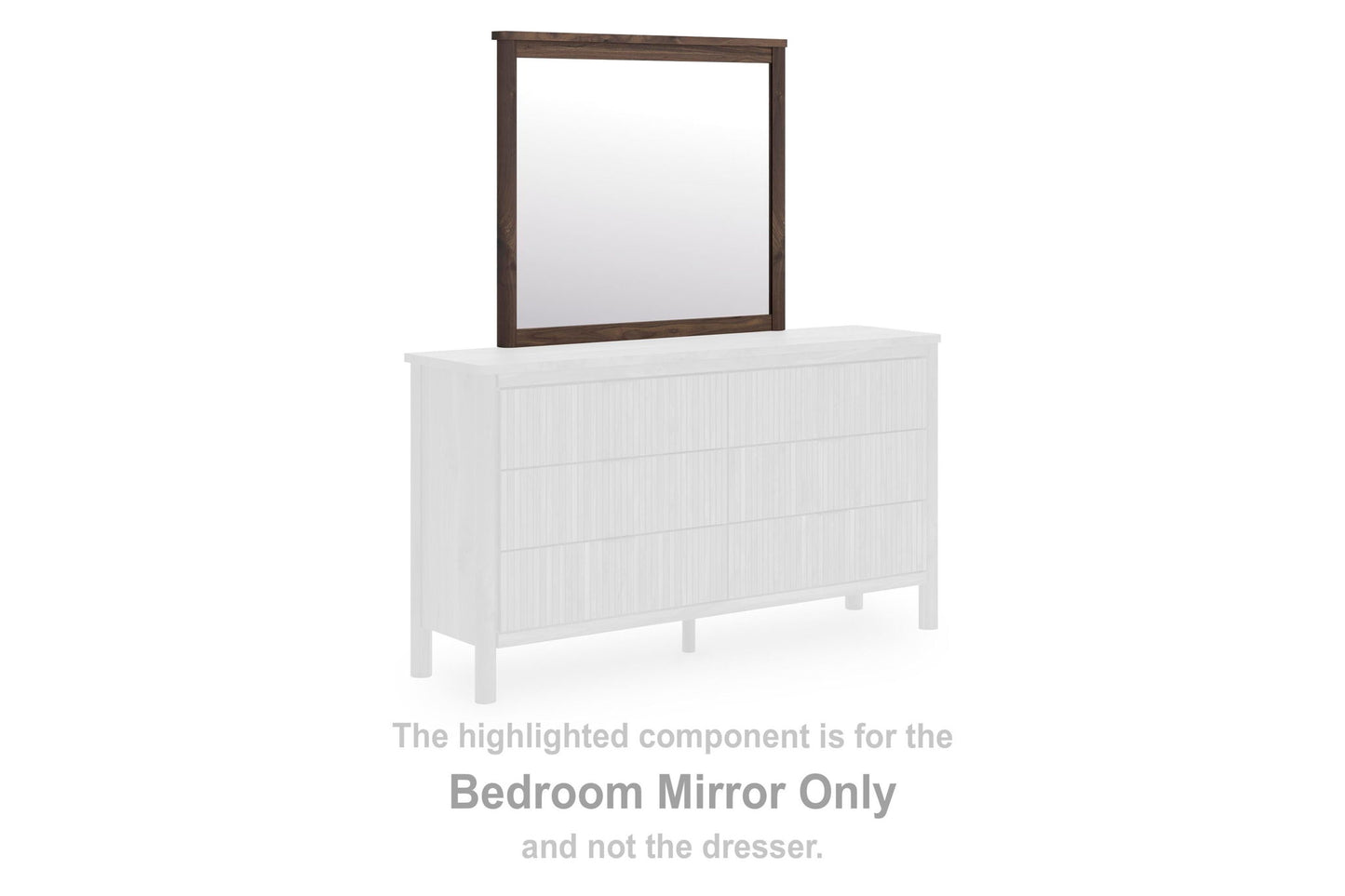 Pamytta - Bedroom Mirror - Brown