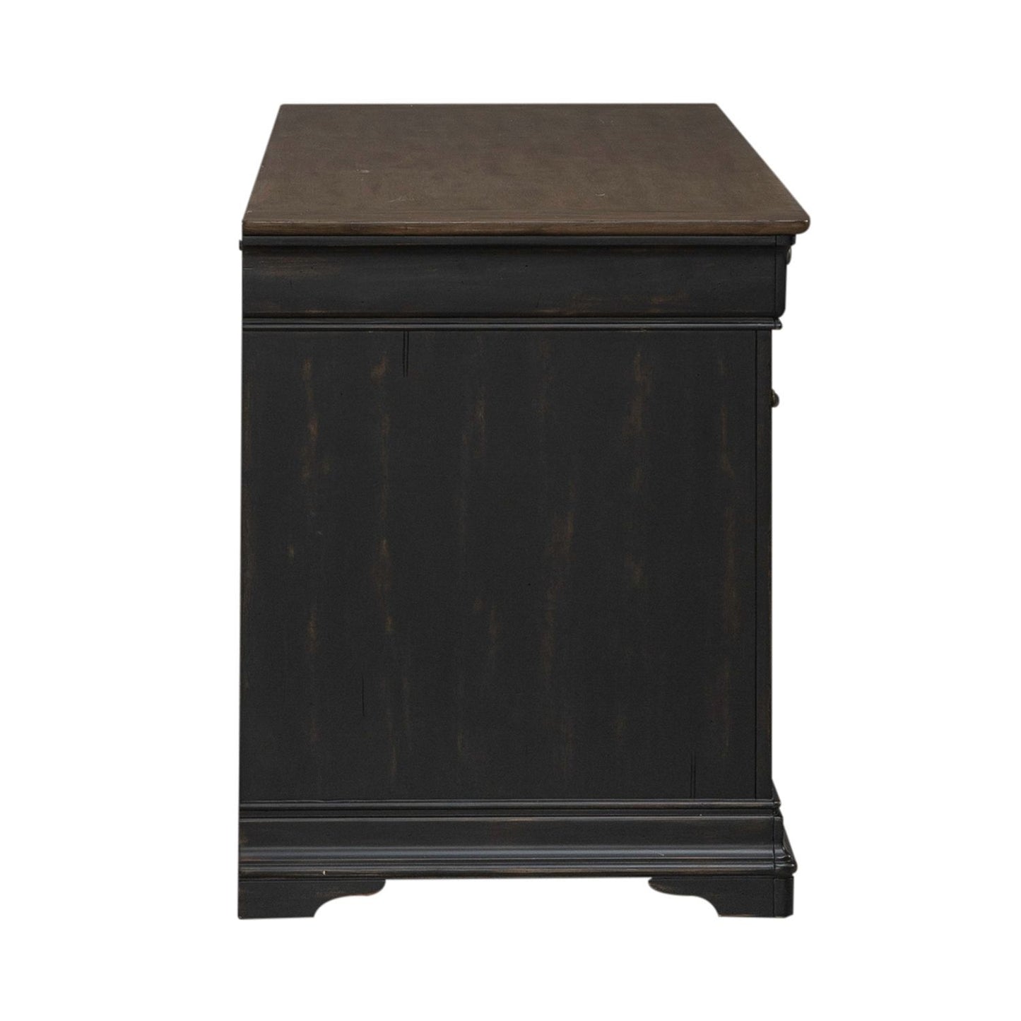 Meritage - Jr Executive Credenza - Aged Charcoal