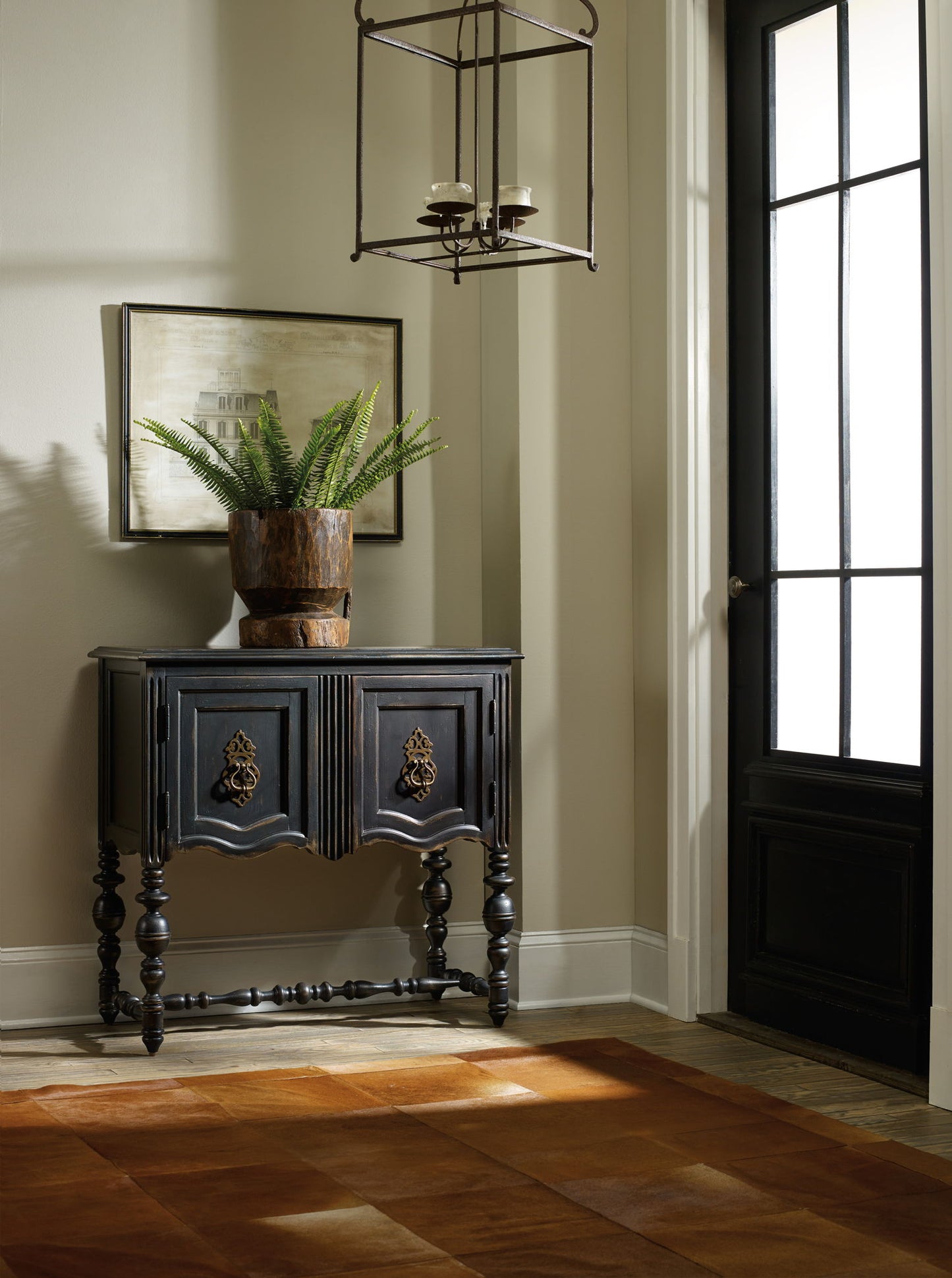 Home Accent - Chest - Black