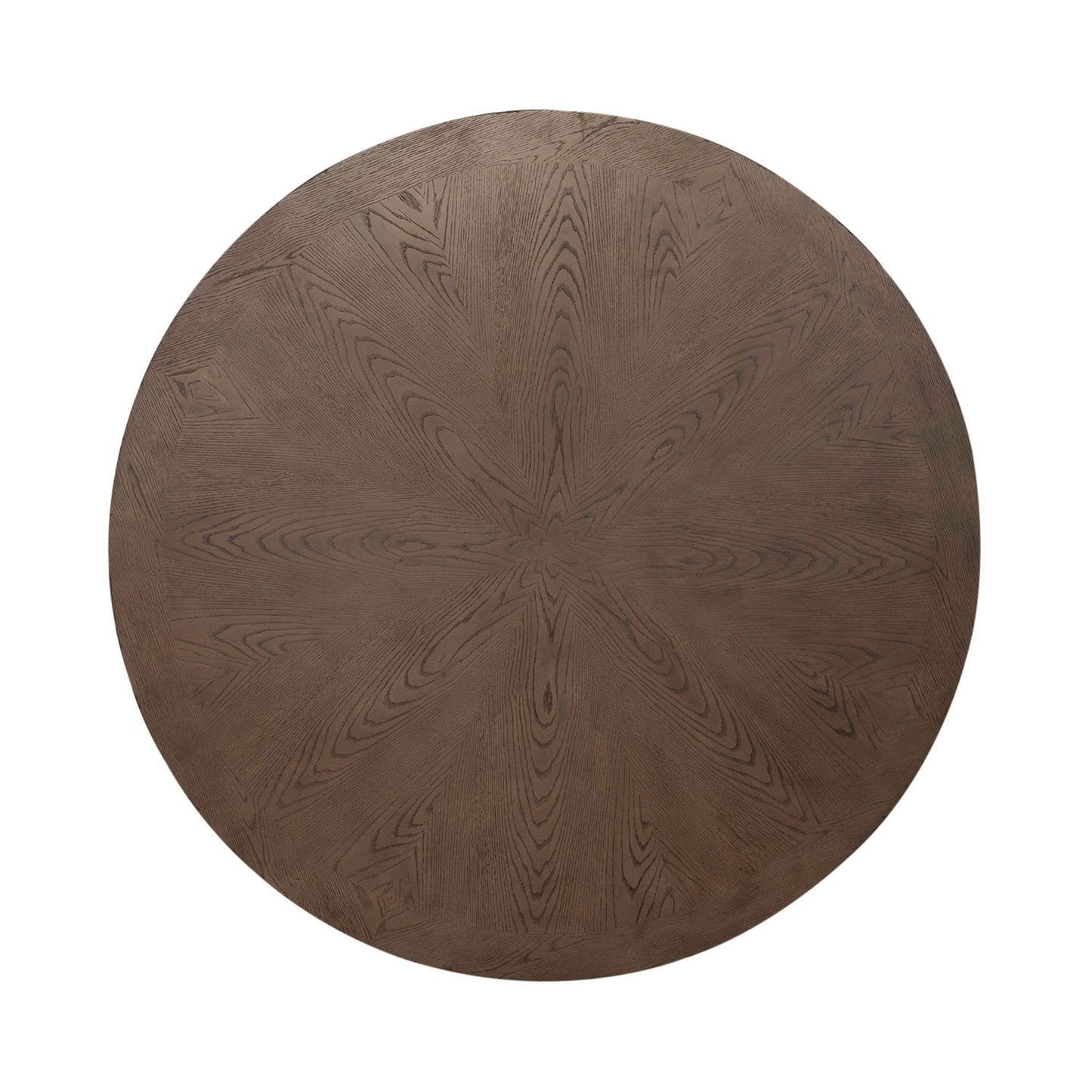 Americana Farmhouse - 5 Piece Pedestal Table Set - Dusty Taupe