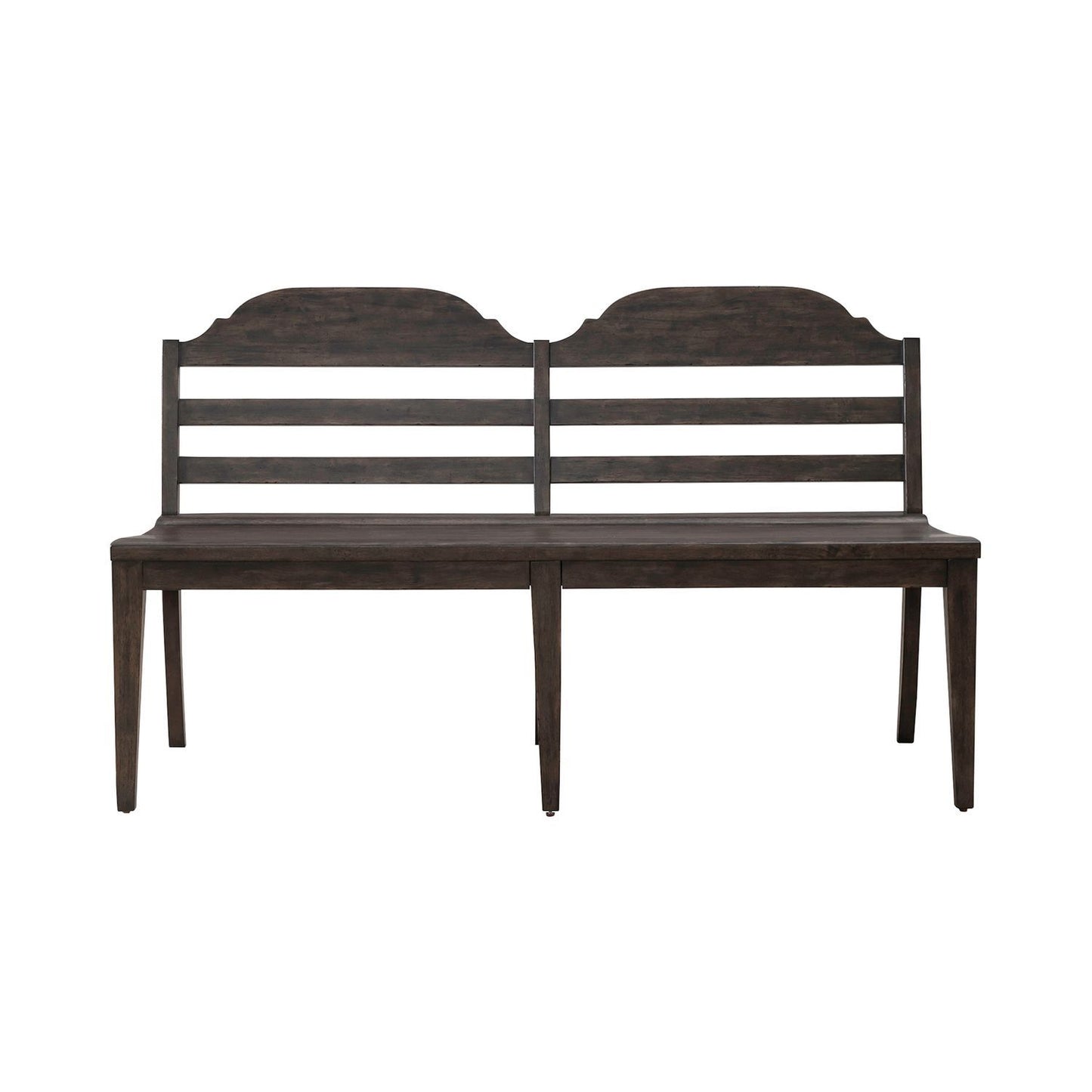 Paradise Valley - Ladder Back Bench - Saddle Brown