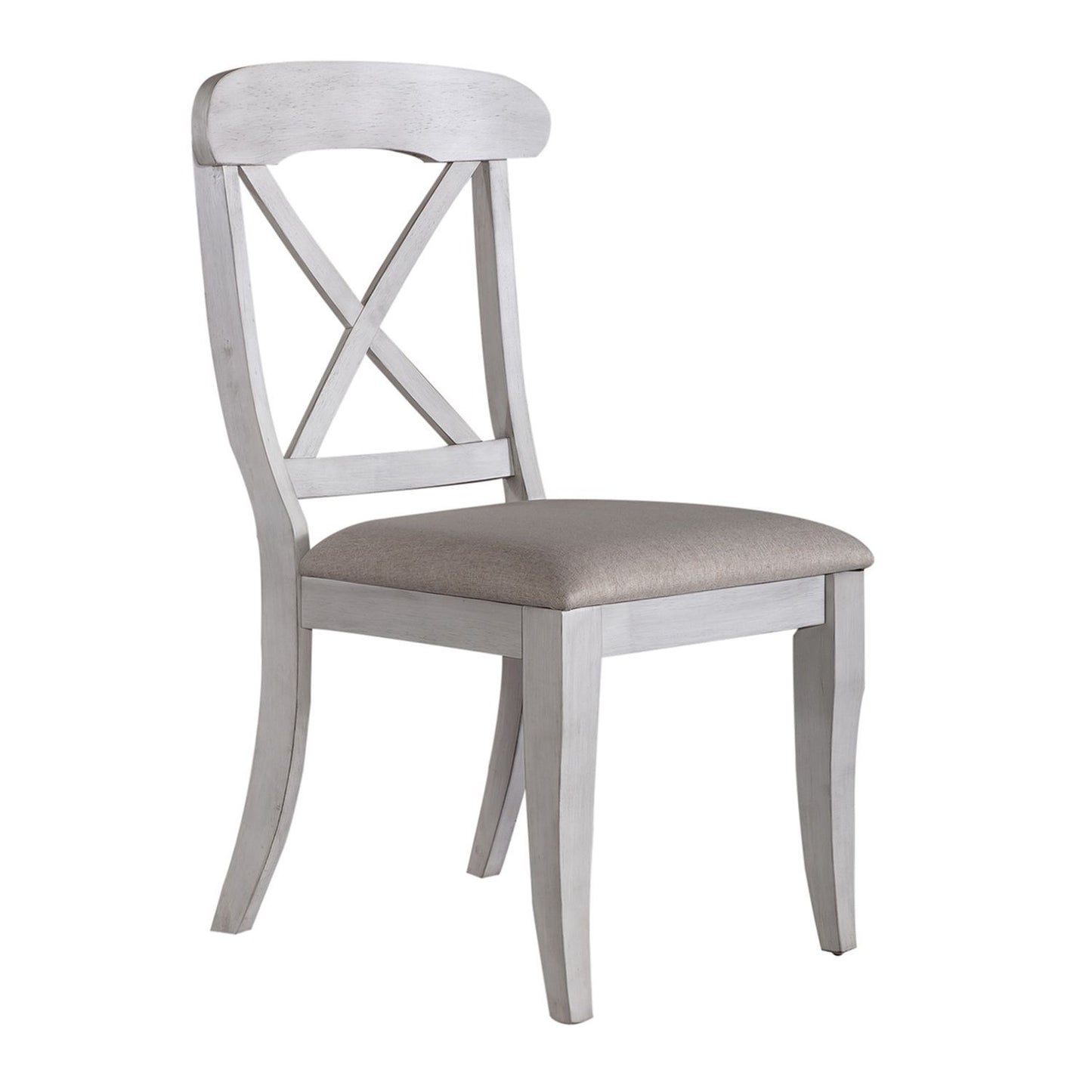Ocean Isle - 5 Piece Pedestal Table Set - Antique White