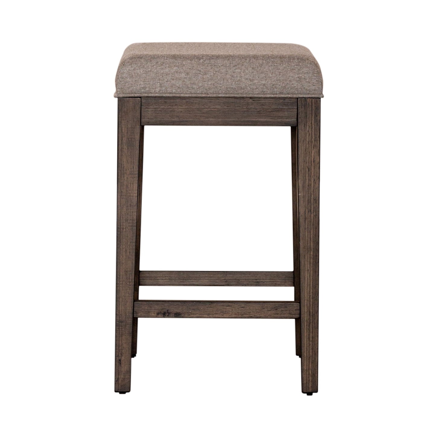Arrowcreek - Upholstered Console Stool - Weathered Stone
