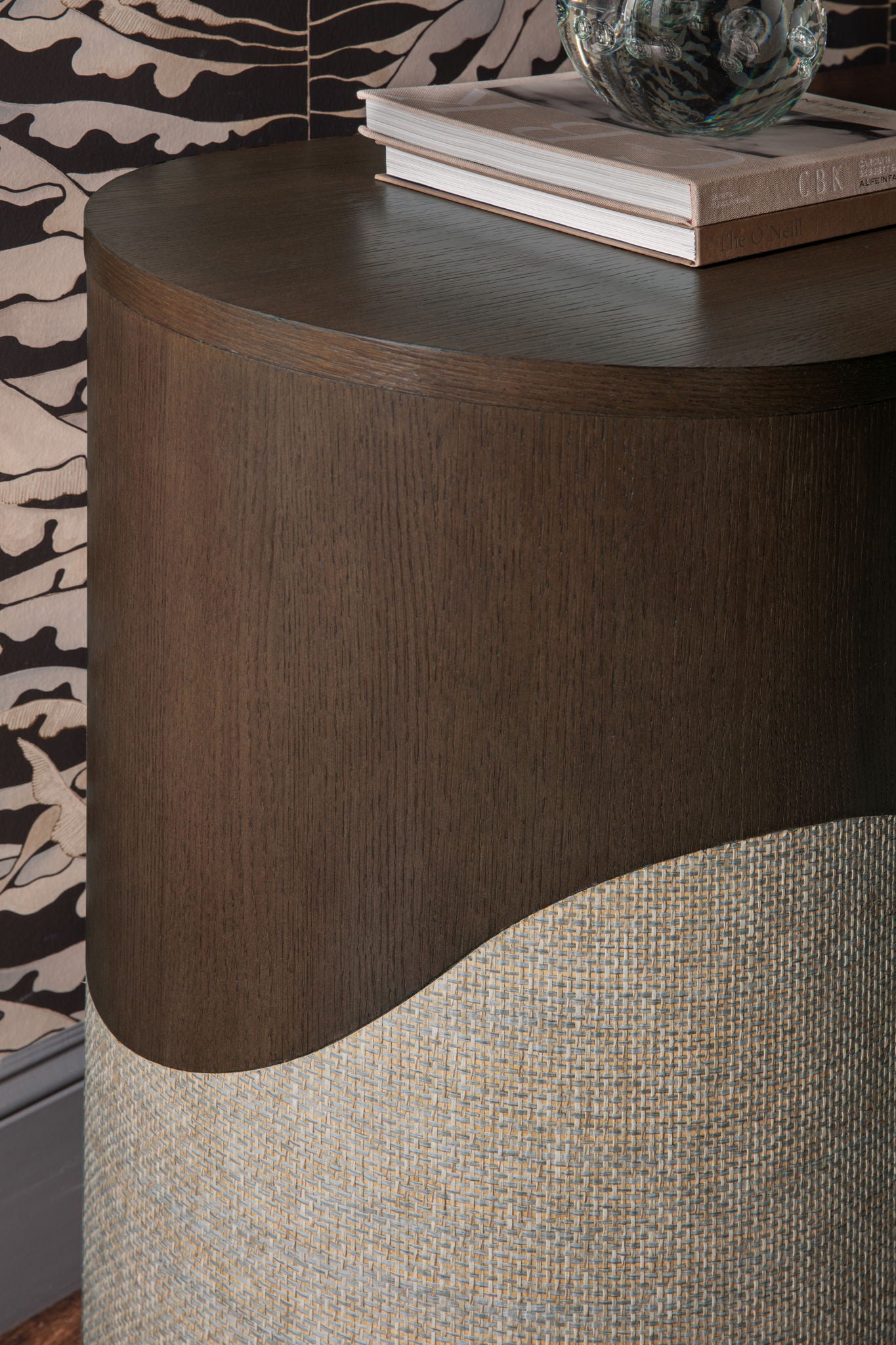 Commerce And Market - Roll With It Four-Door Credenza - Dark Brown / Gray