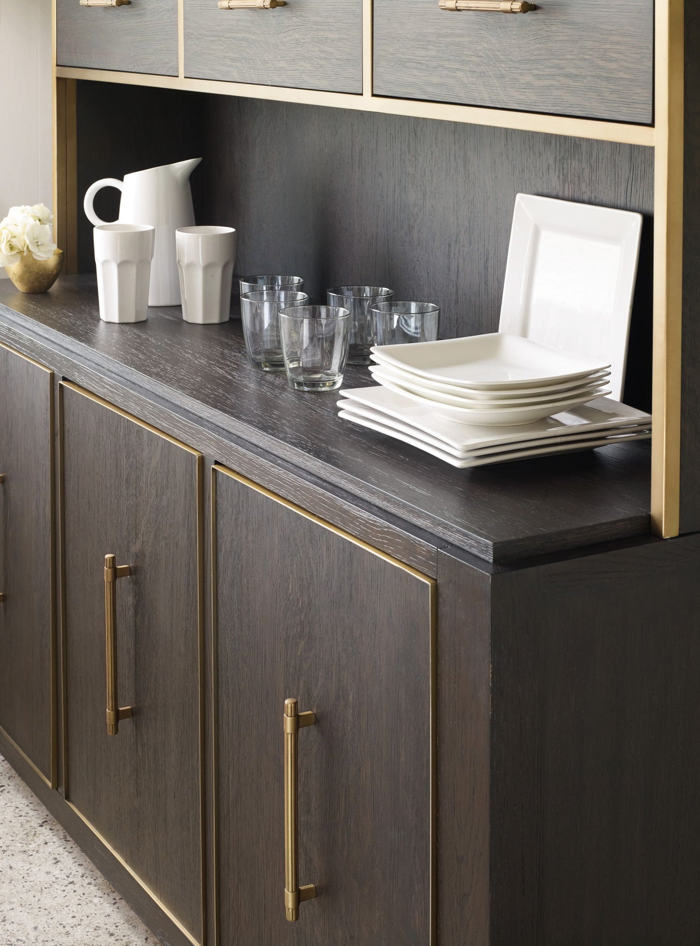 Curata - Buffet / Credenza - Dark Brown