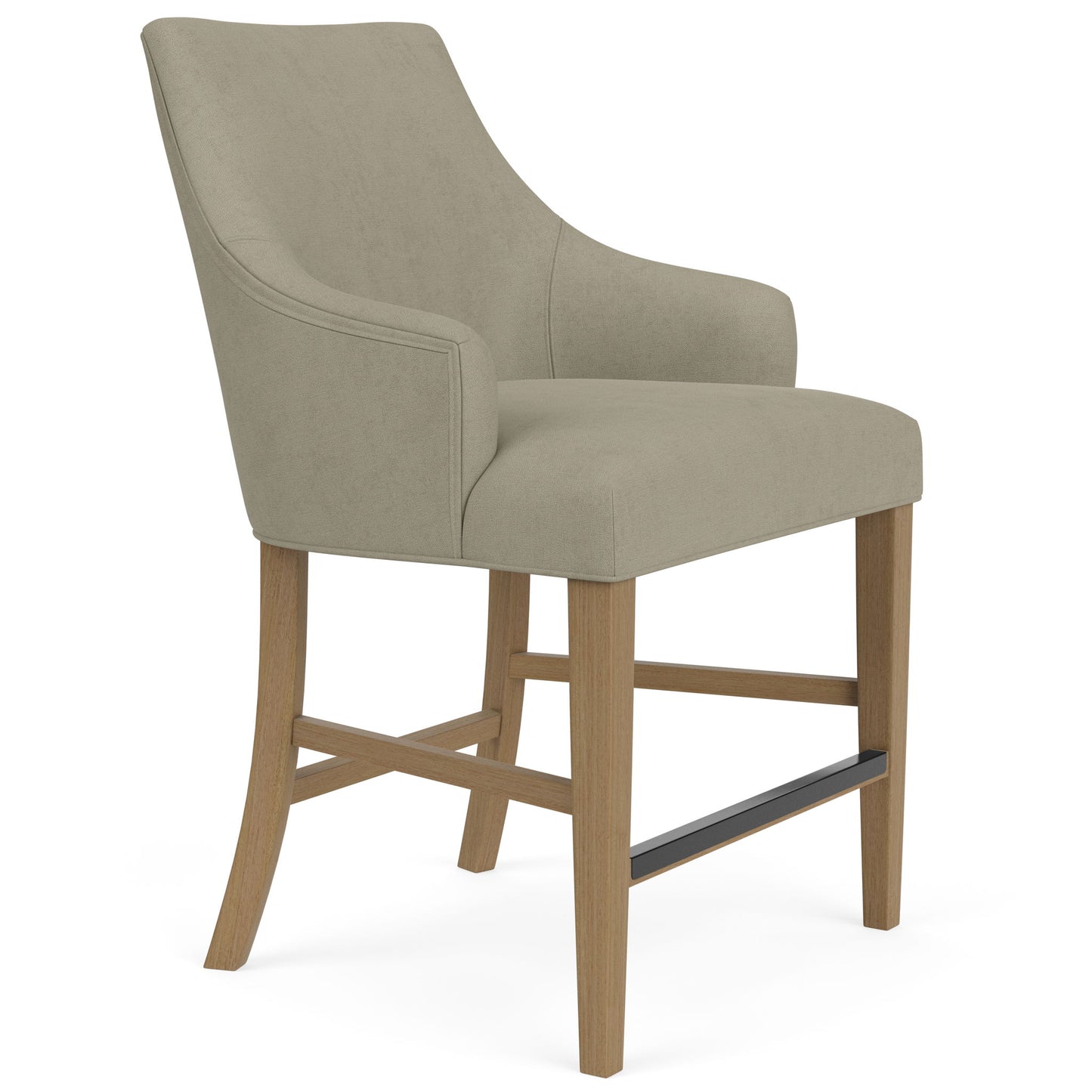Mix-N-Match Chairs - Swoop Arm Upholstered Stool