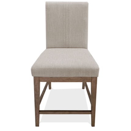 Davie - Counter Height Chair (Set of 2) - Light Brown