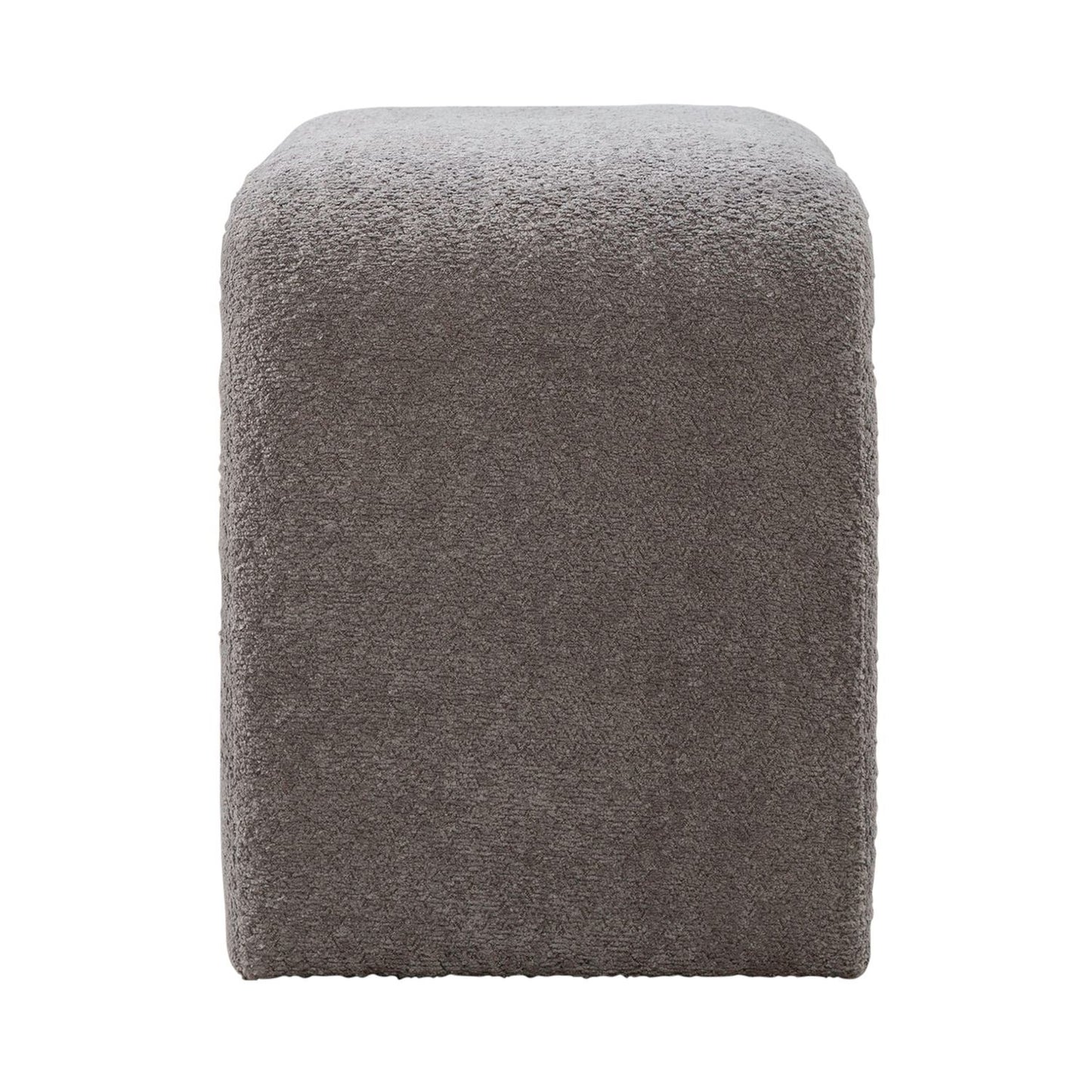 Cascade Falls - Upholstered Accent Stool - Satin Espresso