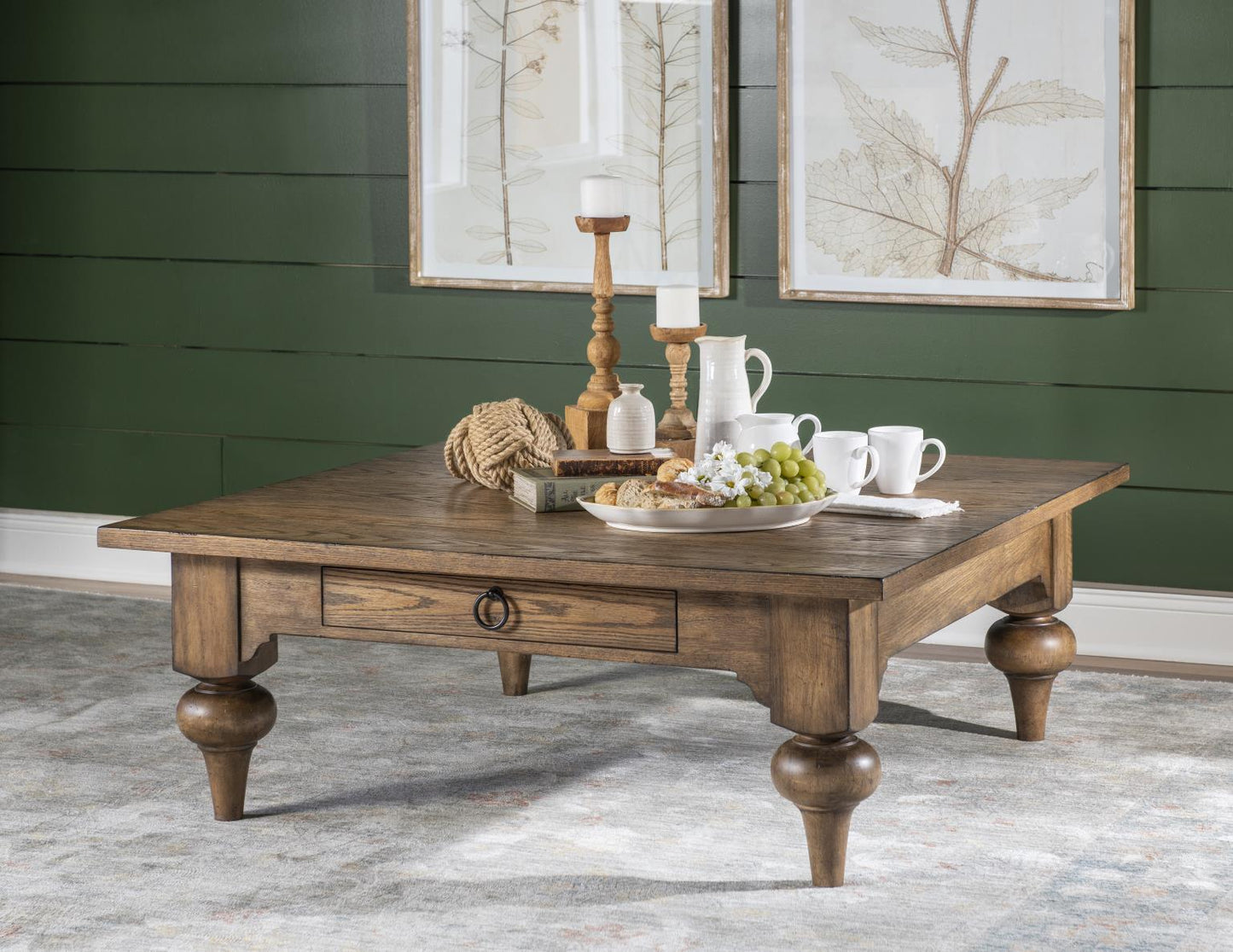 Vintage Market - Square Cocktail Table