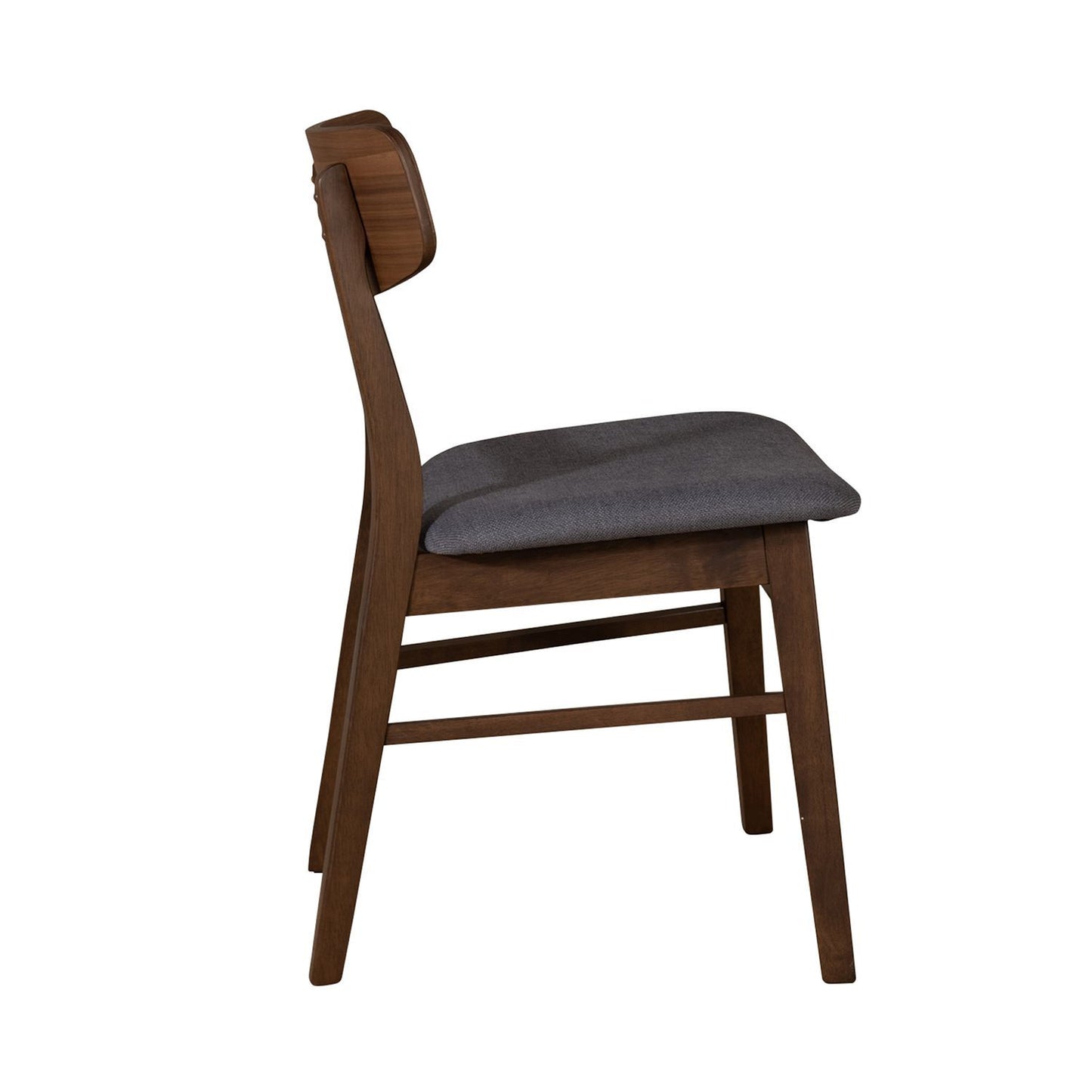 Space Savers - Panel Back Side Chair - Walnut