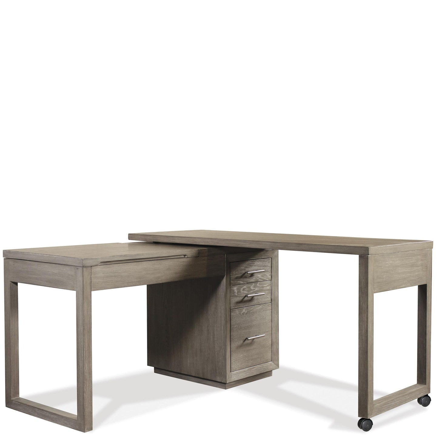 Prelude - Swivel Lift Top L-Desk