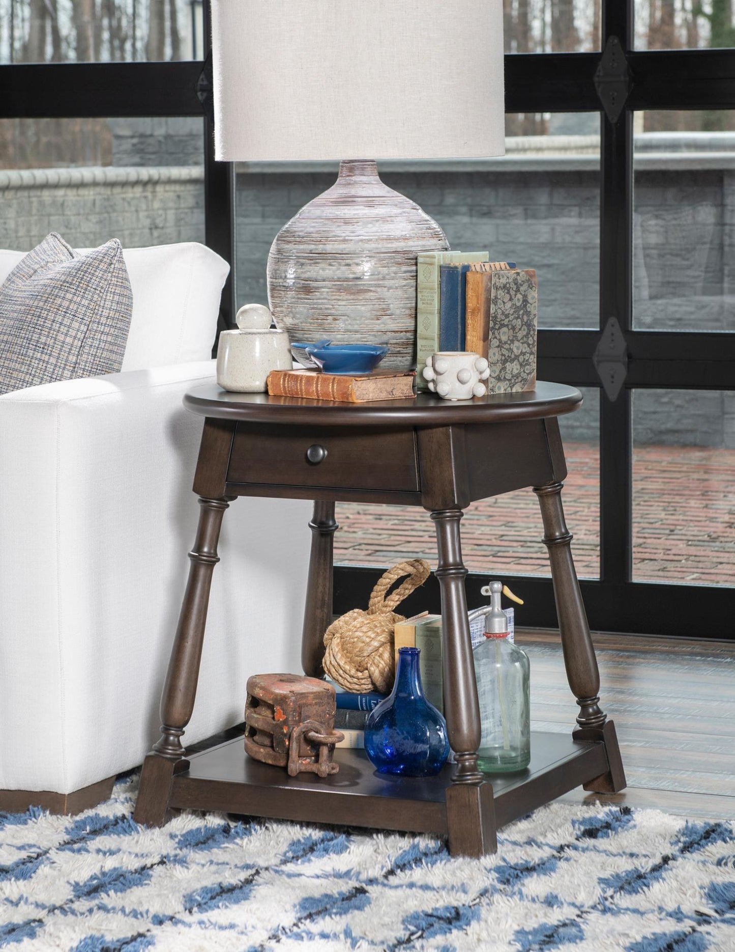 Lake House - Living Room End Table