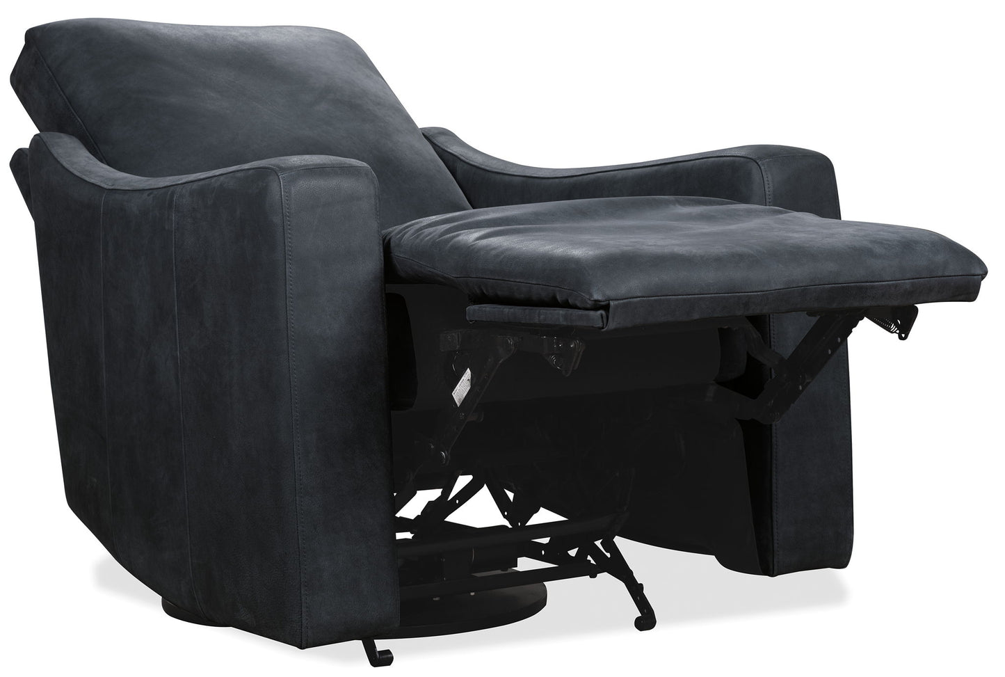 RC - Lewis Power Swivel Recliner - Black