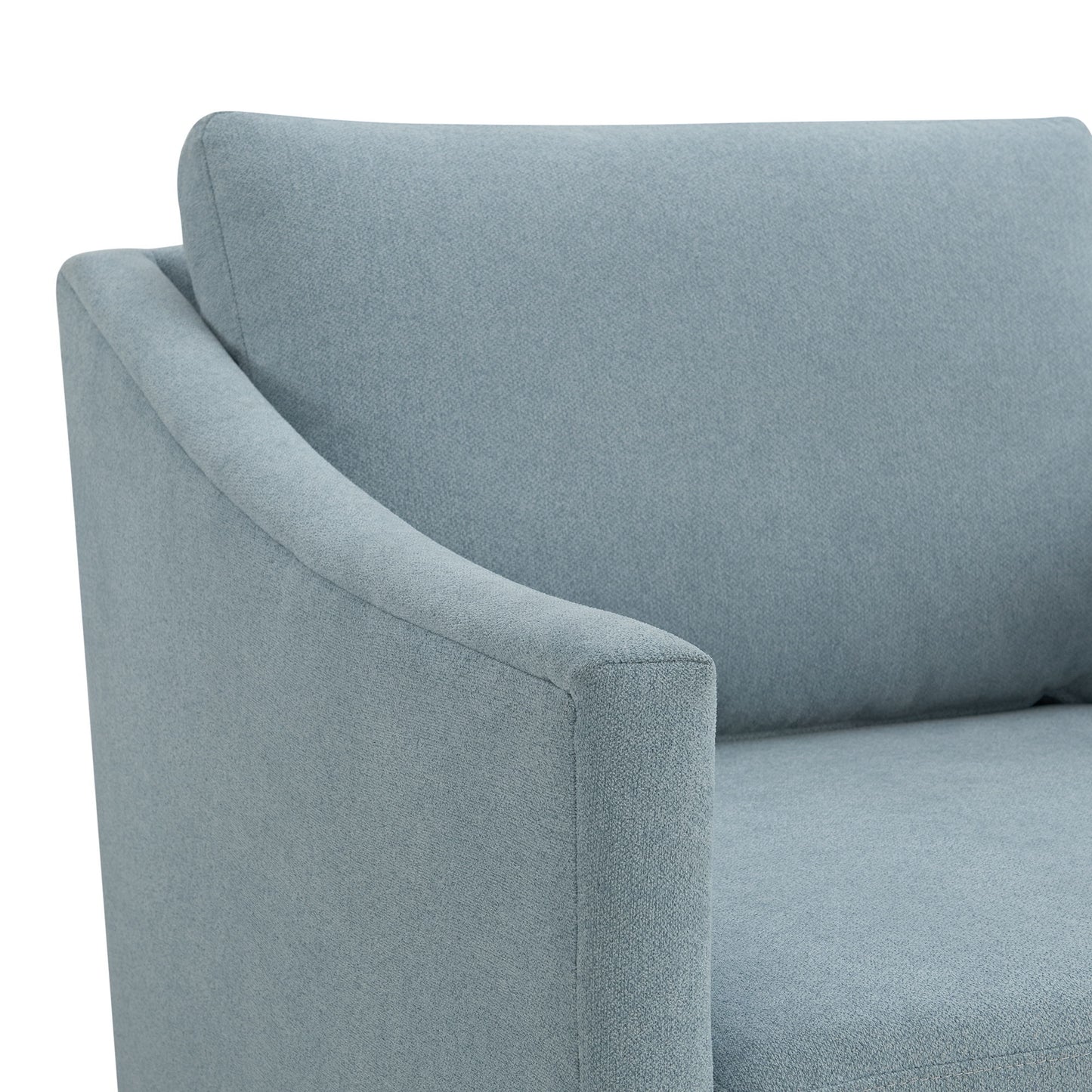 Acacia - Swivel Chair - Freya Light Blue