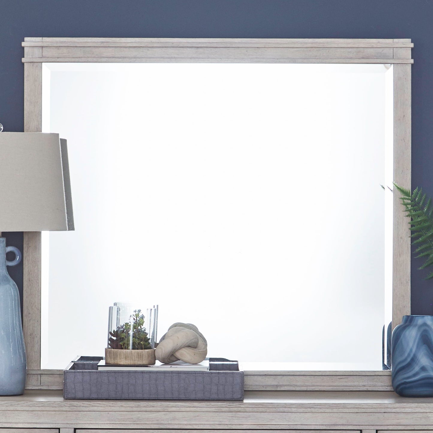 New Haven - Dresser & Mirror - Sanctuary White