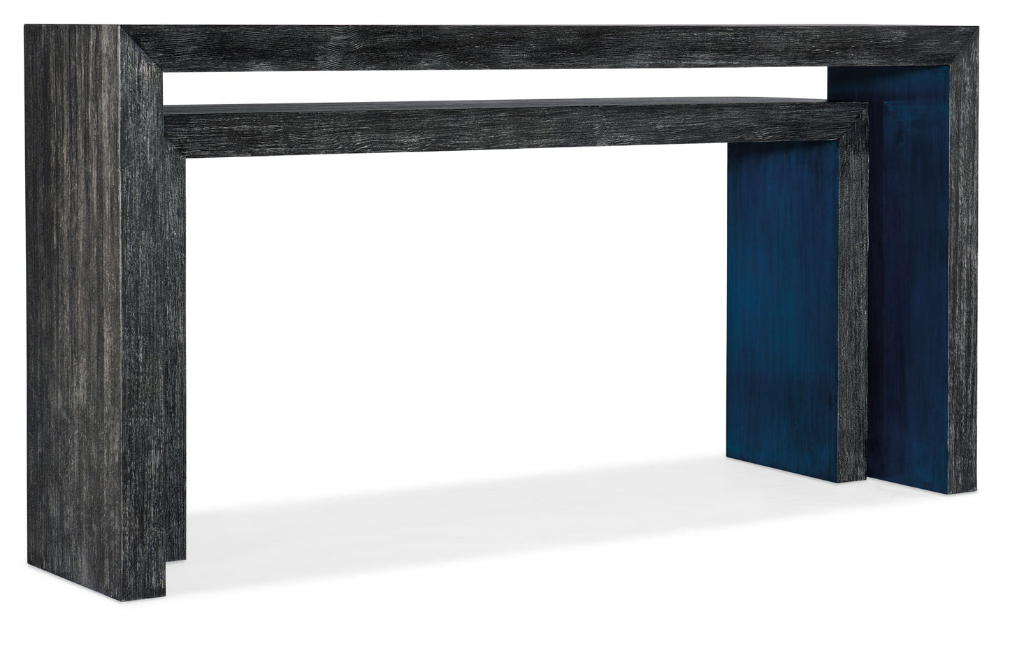 Melange - Halen Nesting Sofa Tables - Black