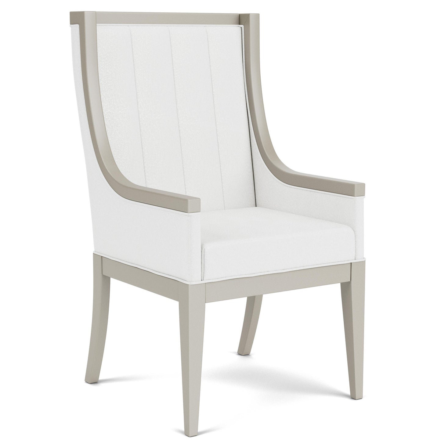 Hepburn - Upholstered Host Chair (Set of 2) - White