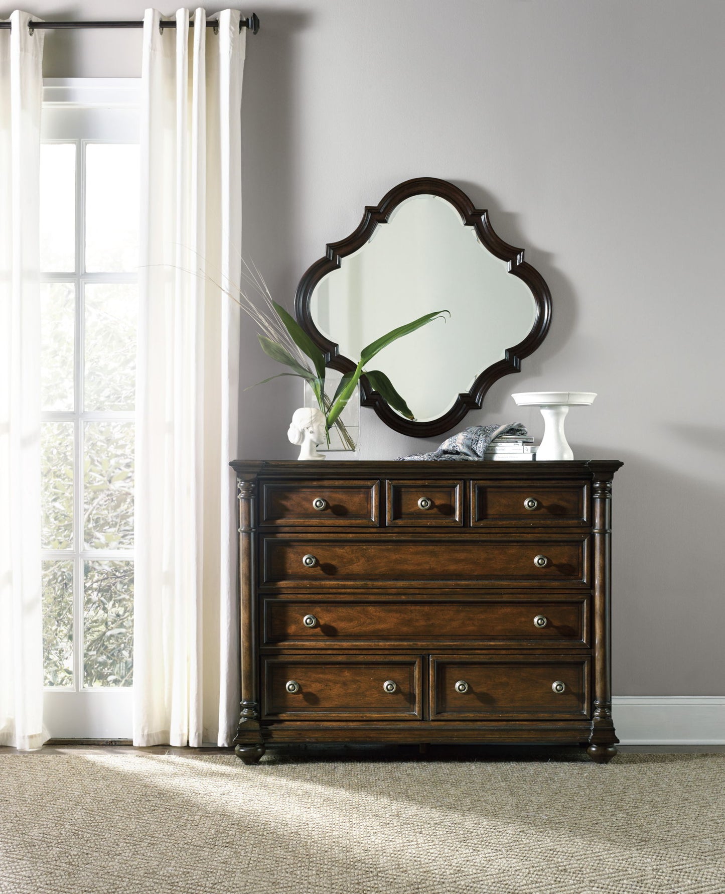 Leesburg - Bureau - Dark Brown