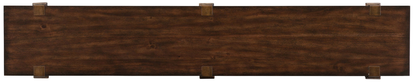 Home Accent - Skinny Console Table - Dark Brown