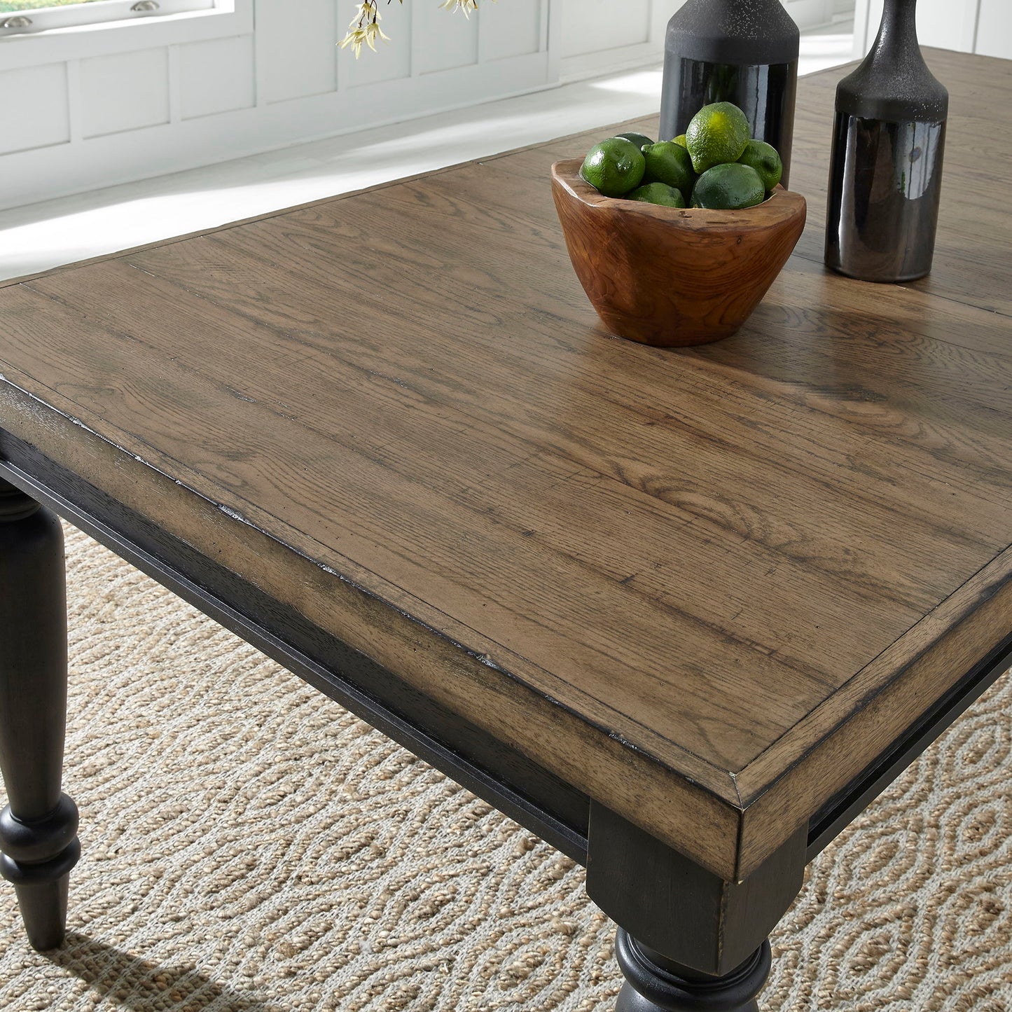 Harvest Home - Rectangular Leg Table - Chalkboard