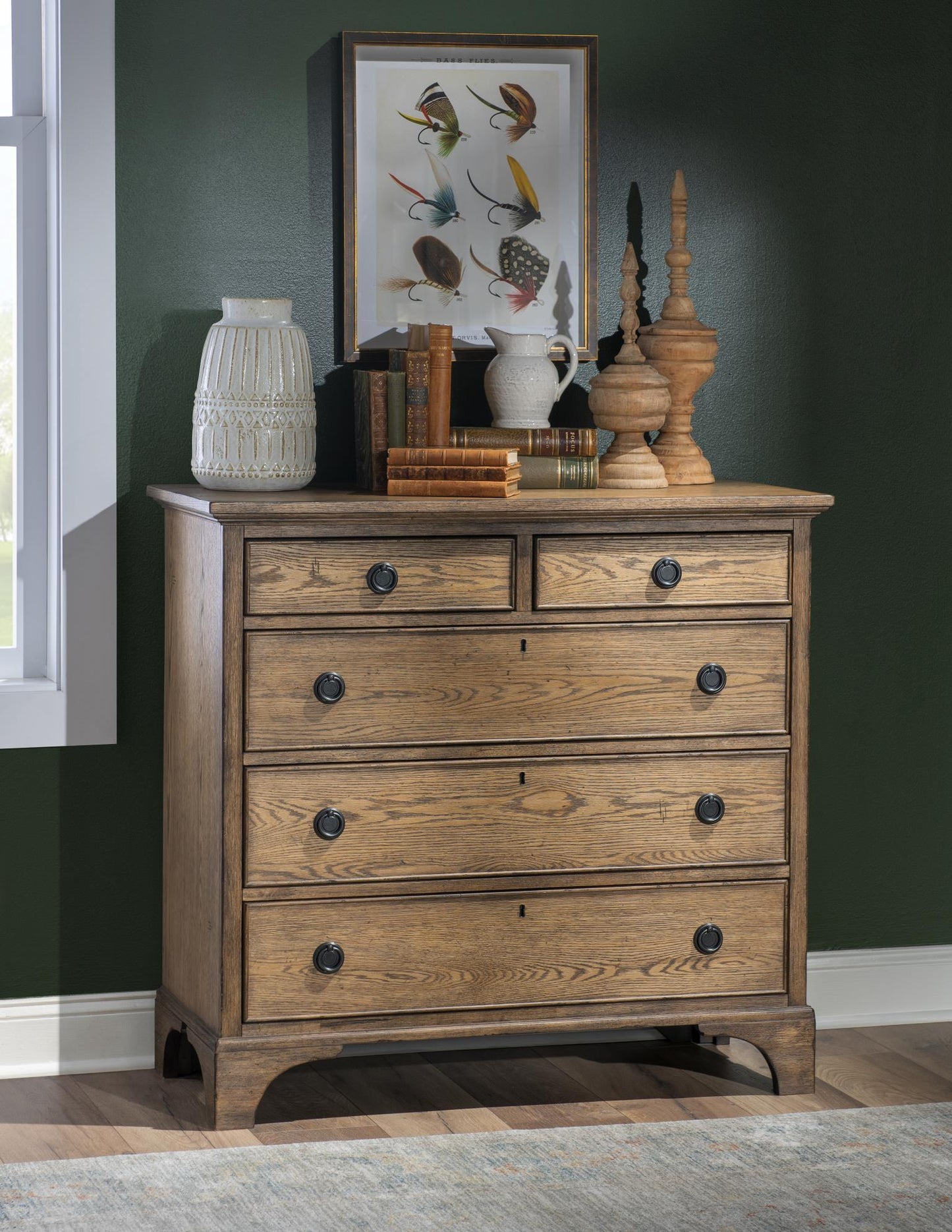 Vintage Market - Accent Chest 5 Drawers