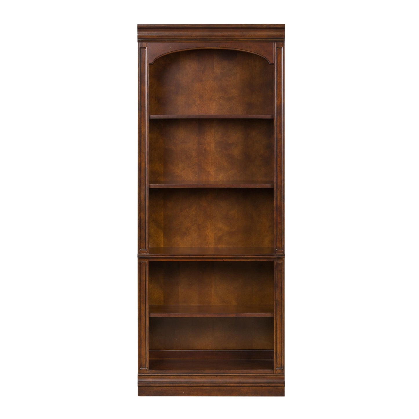 Brayton Manor - Jr Executive Open Bookcase - Cognac