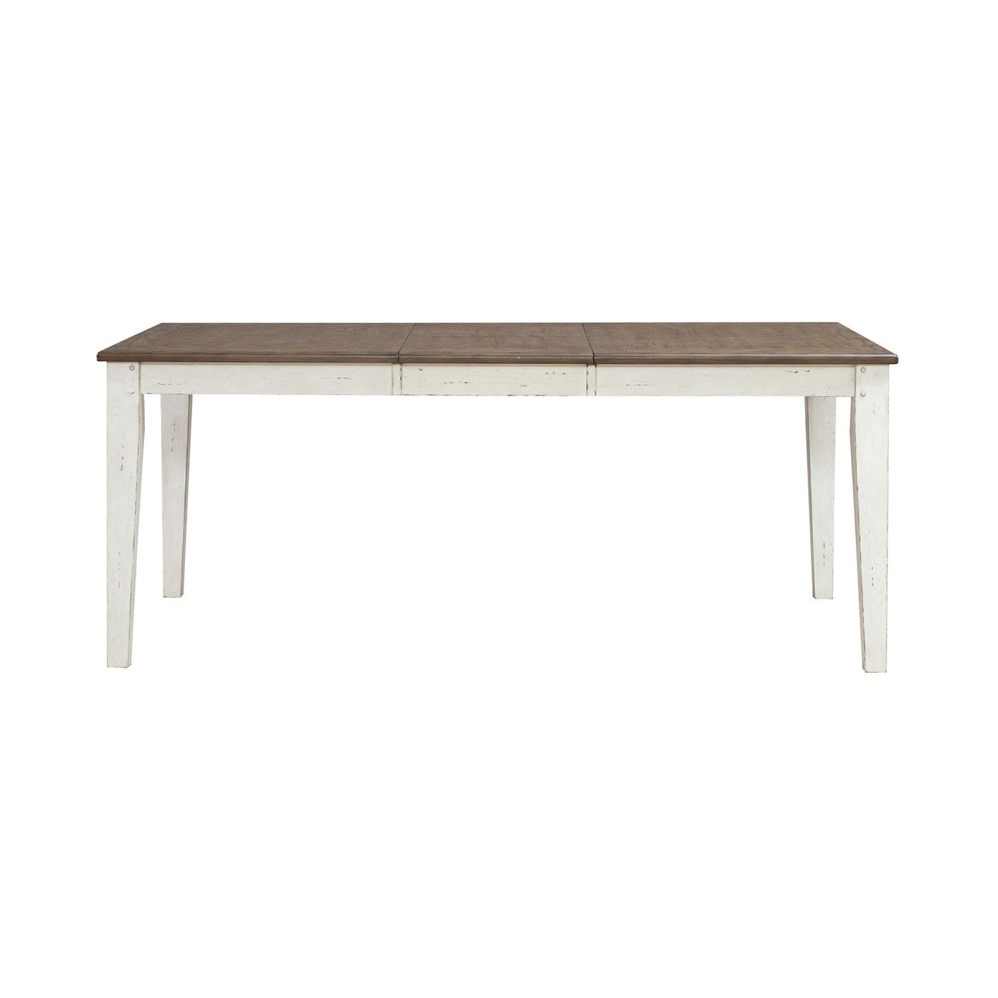 Al Fresco - Rectangular Leg Table - Graphite & Whitestone
