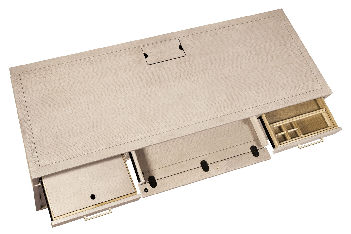 Home Office - Credenza - Polished Limestone