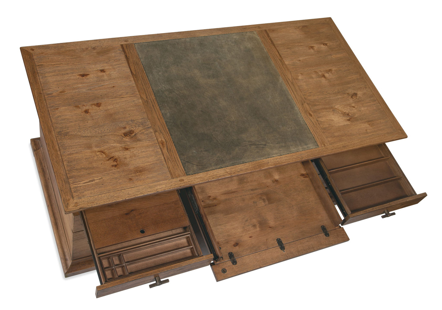 Big Sky - Executive Desk - Light Brown